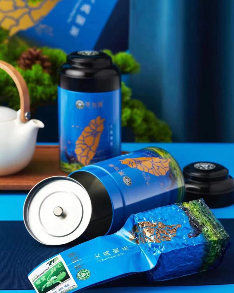 中国台湾原装大禹岭高山茶高冷茶高海拔乌龙茶300克礼盒装清香型