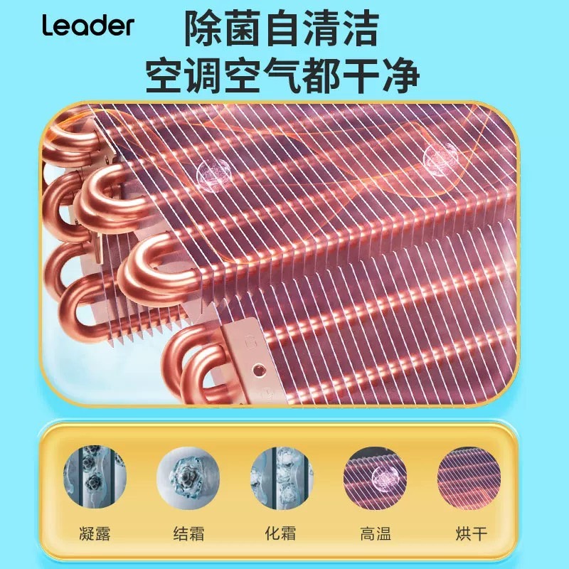 【超省电】统帅Leader空调立式一级家用3匹客厅柜机自清洁72WDB