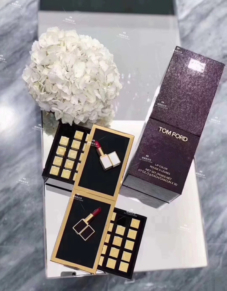 TomFord TF 口红黑白管50支30支MINI boy/girl口红套装礼盒现货