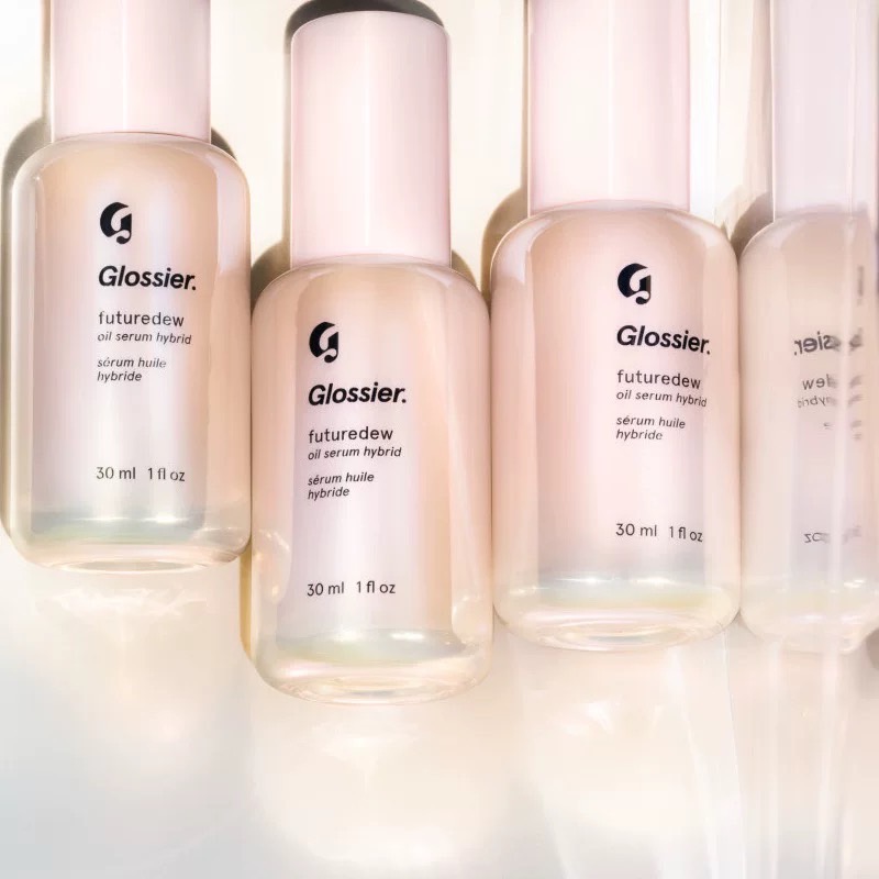 多用途!现货海淘Glossier Futuredew含油发光精华乳30ml 水光肌