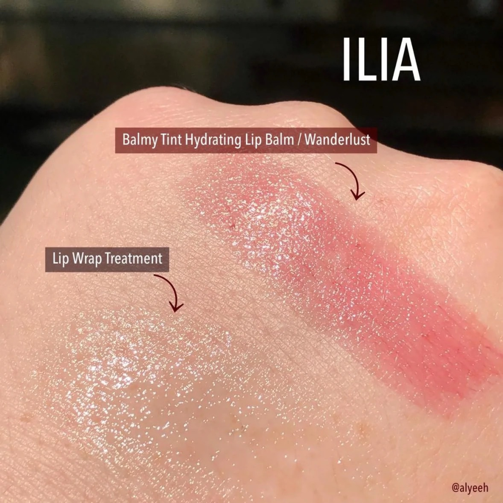 巨实用!ilia Balmy有色保湿润唇膏 Lip Balm滋润 8色试色卡