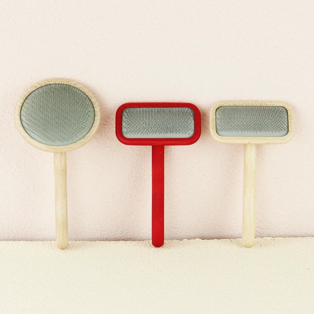 美国克里丝汀森克里斯汀森克家梳子永备针梳狗猫开结去浮毛拉毛梳