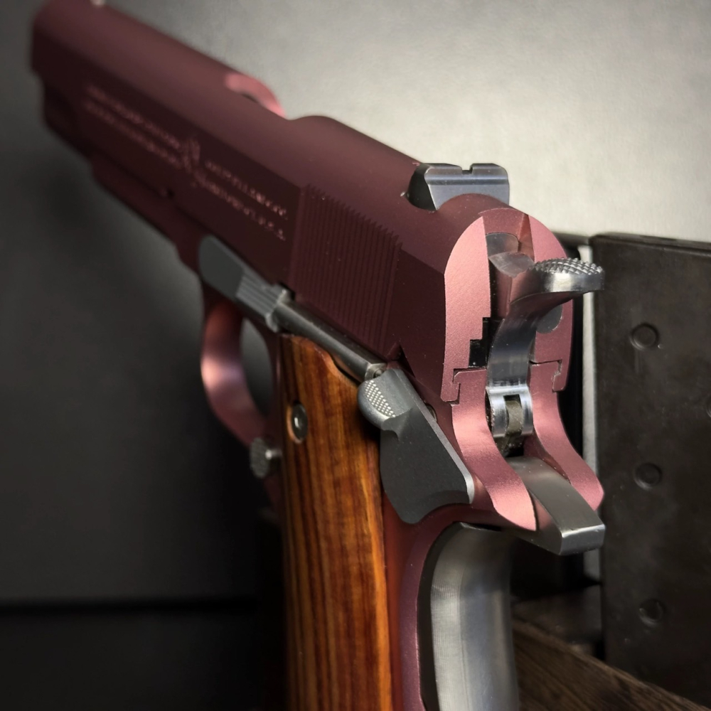 收藏级,空挂联动回膛忽必烈n4,不可发射,1911激光影视模型