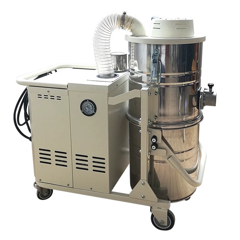 380V大型脉冲清灰工业用吸尘器7.5KW强力大功率工厂车间粉尘铁屑