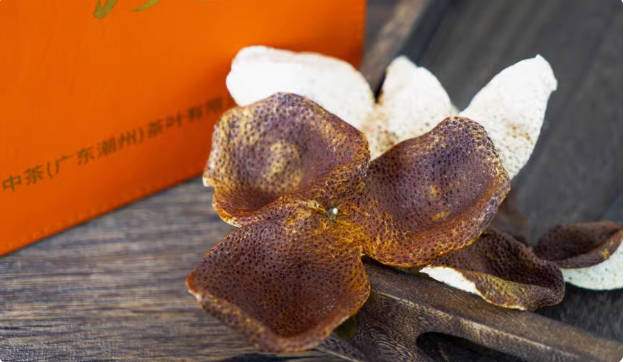 中茶正宗新会东甲陈皮八年陈 东甲陈皮代用茶 100g CP102