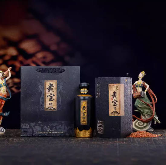 百年酒业贵宝黑金酱香型白酒53度纯粮食白酒