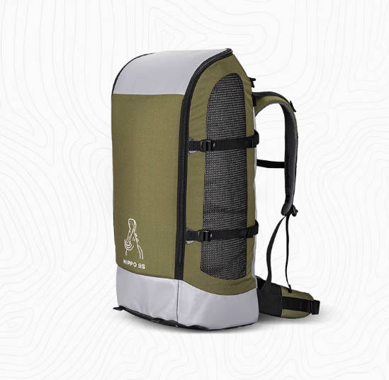 [MRS]河马双肩背包95L大容量背负系统水上运动装备快速收纳透气