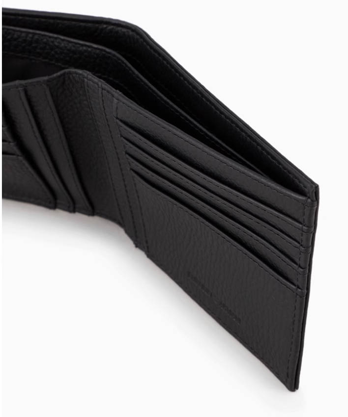 EMPORIO ARMANI阿玛尼2025春季新款男士牛皮革钱包钥匙扣套装