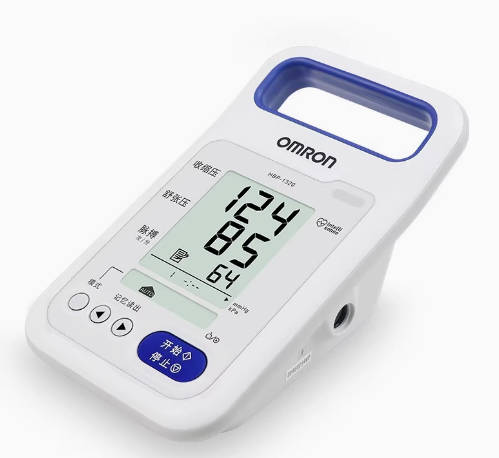 欧姆龙医用电子血压计HBP-1320老人家用上臂式血压测量仪HBP-1300