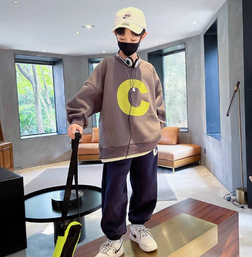 【CC家居控】男童春装运动套装春童装儿童衣服中大童男孩网红炸街