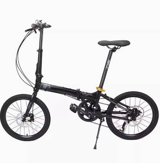 Rifle国产小布亲子折叠自行车母子车超轻便携单车儿童折叠自行车