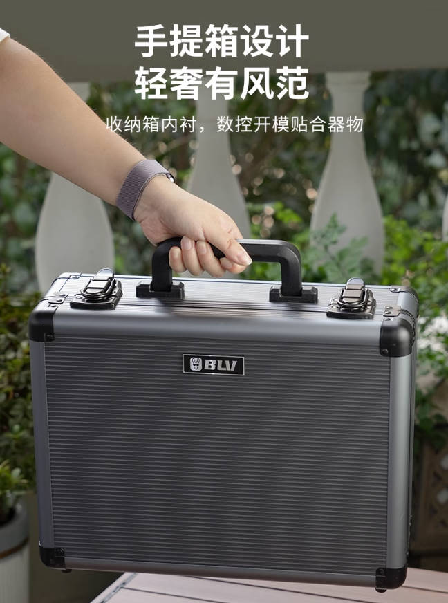 八驴纯钛茶具套装户外功夫茶具炉具煮茶烧水壶野外旅行便携手提箱