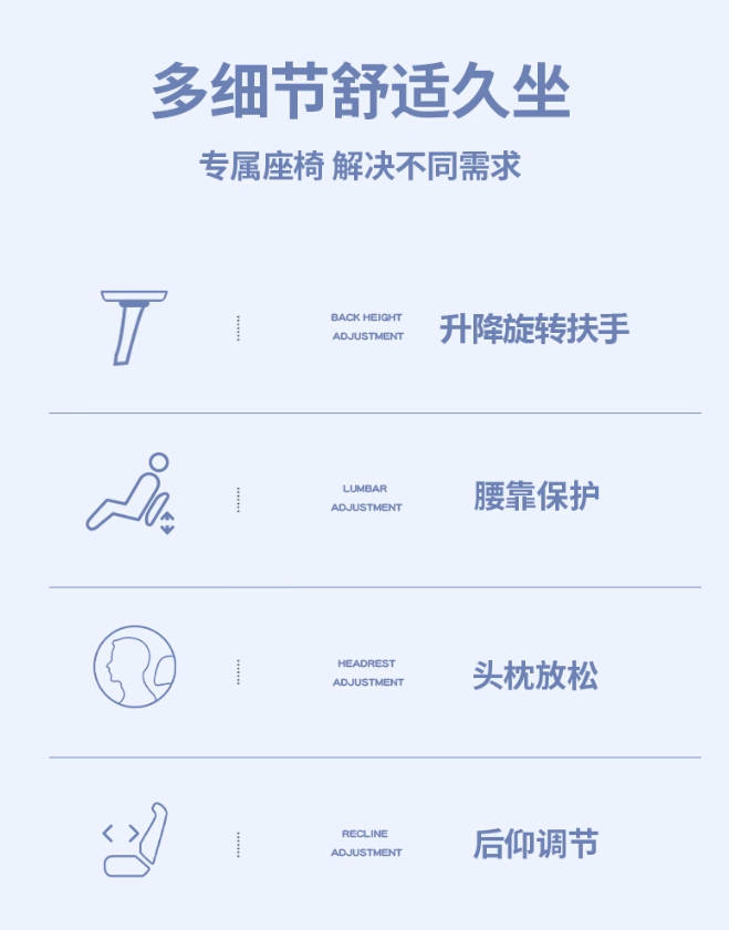 电竞椅游戏电脑椅女生家用可躺舒适久坐人体工学椅宿舍升降直播椅