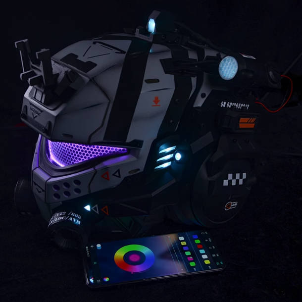 泰坦陨落COS脉冲刀11可开合铁驭头盔abs翻模注塑FPS周边游戏展品