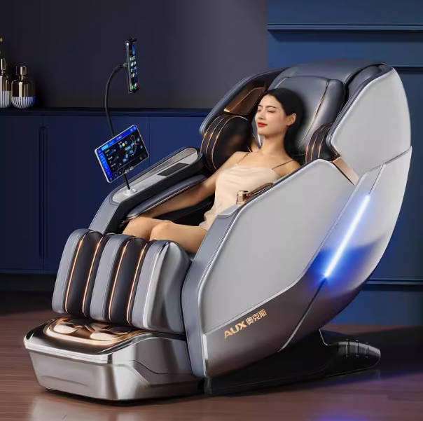 奥克斯4D(双击芯)新款按摩椅家用全身多功能太空舱全自动沙发椅