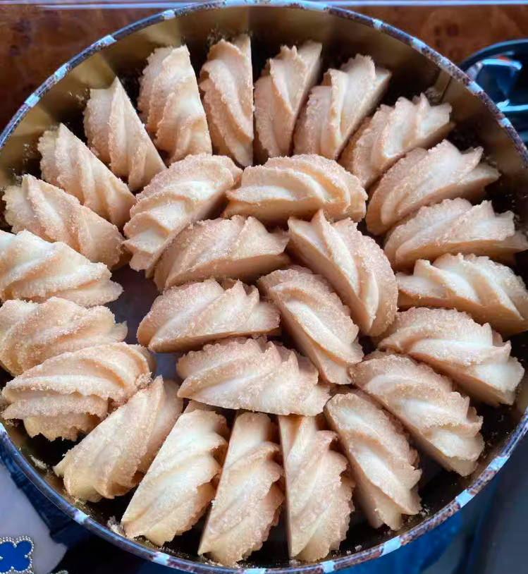 中国台湾直邮美食短腿阿鹿曲奇饼干口味蝴蝶酥好吃易碎正品代购