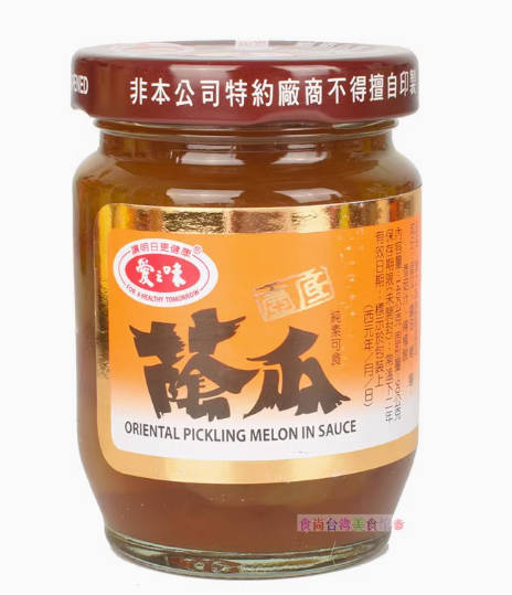 包邮 台湾进口酱菜爱之味土豆面筋鲜脆条瓜脆瓜玉笋菜心荫瓜