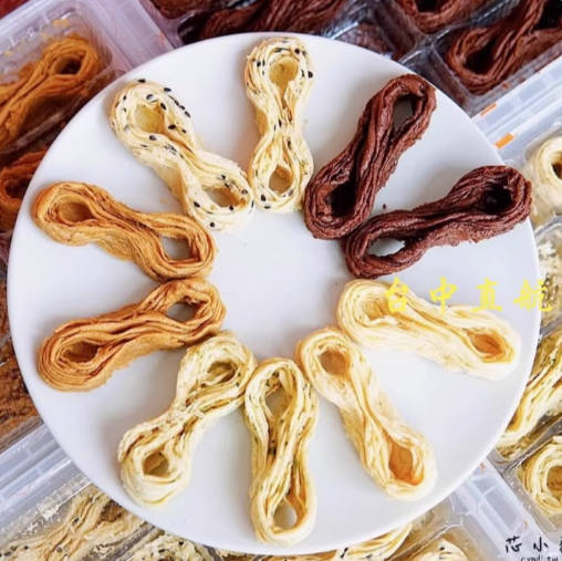 六月初一八结蛋卷全系列台湾产地直邮顺丰 酥性饼干