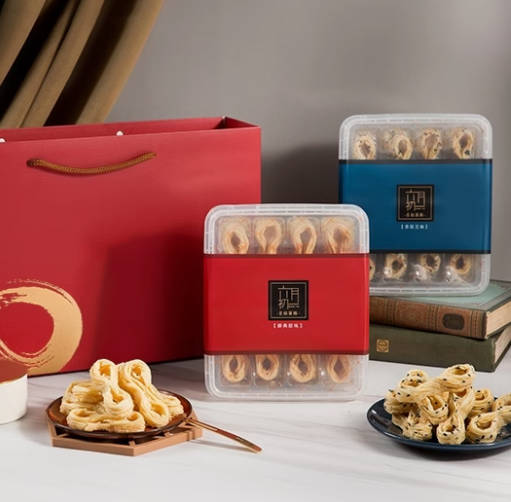 六月初一八结蛋卷全系列台湾产地直邮顺丰 酥性饼干