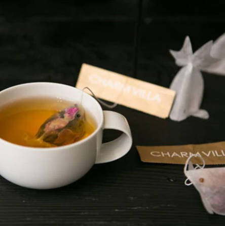 CHARM VILLA 台湾茶 金鱼茶包 18入 玫瑰乌龙 红玉红茶 金萱茶 东方美人 茶叶礼盒