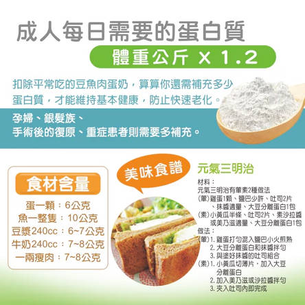 HANBEN涵本 非基因改造大豆分离蛋白 ( 30盒 x 6盒组) 买5送1优惠组