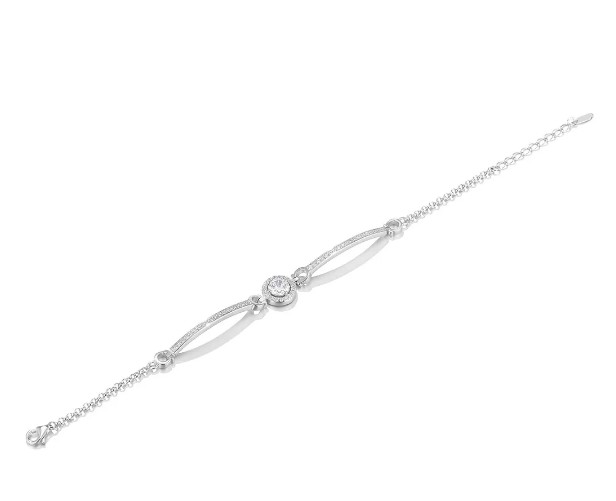 Clect 小太阳系列精致高级感宝藏 铜合金 手链 男女同款情侣款 银色